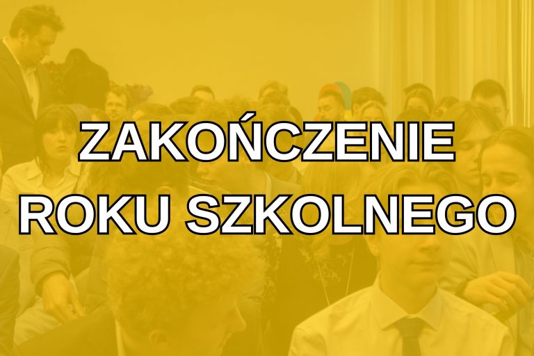 Zakończenie roku szkolnego już w piątek