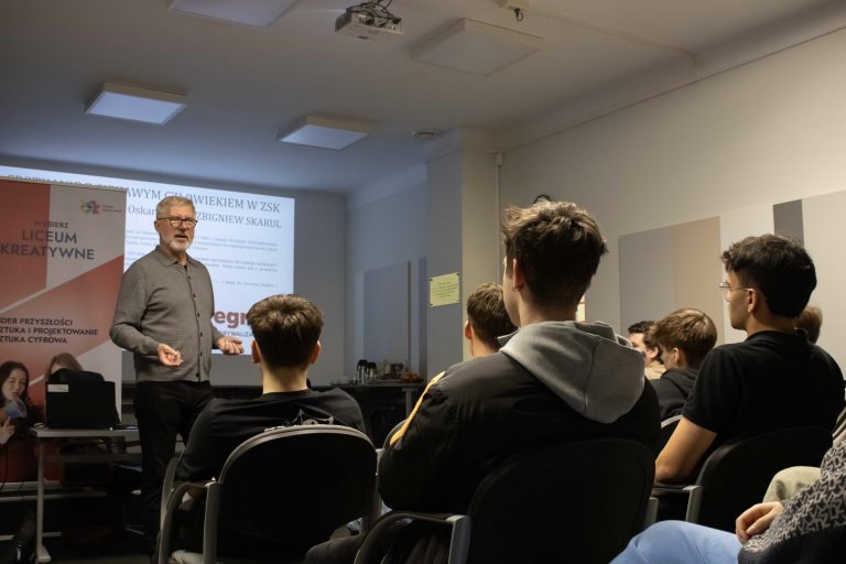 Spotkanie z Zbigniewem Skarulem, CEO firmy Oskar Wegner