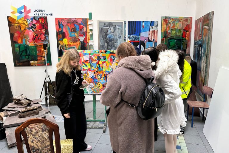 Liceum Kreatywne w pracowni Pana Jarosława Eysymonta
