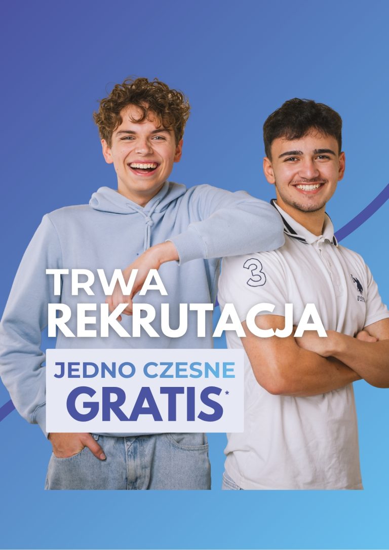 JEDNO CZESNE GRATIS – Promocja rekrutacyjna!
